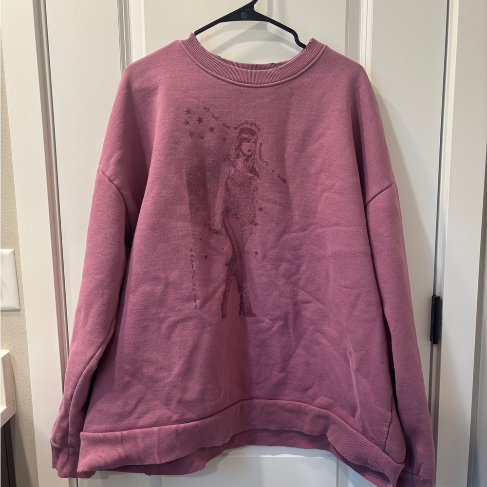 Taylor Swift Pink “Cruel Summer” Sweatshirt